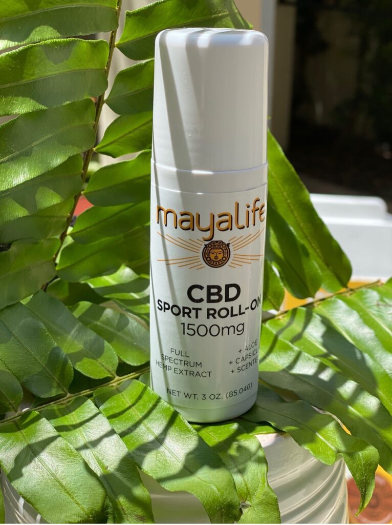 mayaLife Full Spectrum Hemp Extract CBG Sport Roll-on 1500 mg